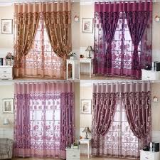 Modern curtain designs for living room | parda design in pakistan ideas 2018. Nk Home Luxury Floral Tulle Door Window Curtain With Beads Drape Panel Sheer Scarf Valances Divider Room Decorative 1x2 5mnk Home Luxury Sheer Floral Tulle Wind In 2021 Fancy Curtains Curtains Drape
