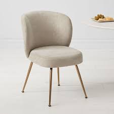 Greer Upholstered Dining Chair In 2020 Upholstered Dining Chairs Mid Century Upholstered Dining Chair Dining Chairs