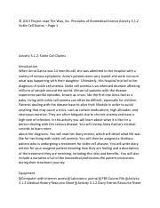3 1 2 Sickle Cell Diaries 1 2sicklecelldiaries 1 Based On