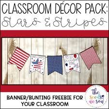 We have an extensive inventory of paper lanterns in a. Patriotic Classroom Decorations By The Seeds We Sow Tpt