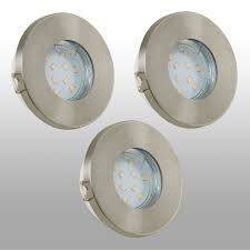 Oeegoo led deckenleuchte bad 15w 1500lm flimmerfreie deckenlampe. Led Einbauleuchte Einbau Strahler Bad Deckenspot Lampe Warmweiss Ip44 3er 6er Set Led Lampe Einbauleuchten