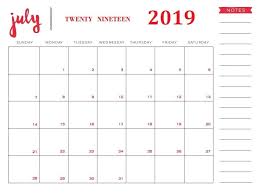 Cute July 2019 Calendar July July2019 Julycalendar2019 July2019calendar Calendar 2019 Printable Calendar Printables Printable Calendar Design