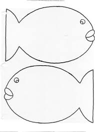 Rainbow Fish Templates Fish Template Rainbow Fish Template Fish Crafts Preschool