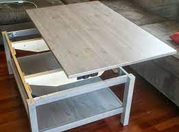 Ikea hemnes coffee table hack. Hemnes Lift Top Coffee Table Ikea Hackers