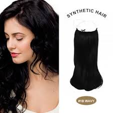 Raw indian natural straight hair. Coco Syn 20 Wavy Natural Black 1b