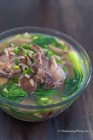 Oxtail Soup Recipe Panlasang Pinoy Recipe Oxtail Recipes Soup Dish Ox Tail Soup Recipe