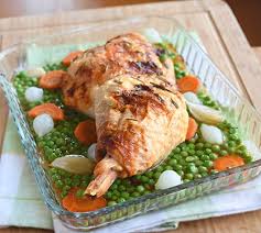 Cuisse De Dinde Au Four Et Sa Jardiniere De Legumes Envie De Bien Manger