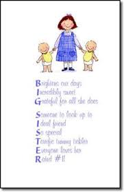 Sister Poems Big Sister Poems Sister Quotes Pinterest Sister Poems Sister Quotes Big Sister Quotes