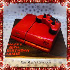 My Playstation 4 Cake With Controller Of Course Boy Birthday Cake Happy 16th Birthday 16th Birthday Party