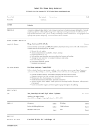 Shop Assistant Resume Template Curriculum Vitae Format Schedule Template Curriculum Vitae
