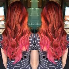 I M Getting Something Like This Done To My Hair In April Though My Hair Is Not This Long It Will Be Red On To Strawberry Hair Strawberry Hair Color Pink Hair