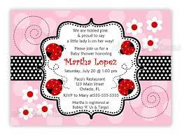 Invitations Ladybug Baby Shower Invitations Ladybug Baby Shower Baby Shower Invitation Templates