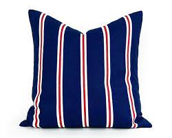 Find amazing designs on custom pillow cases to complete your bedroom aesthetic today! Blue Patio Pillows Outside Pillow Covers Blue Red White Outdoor Cushions Patio Decorative Pillows Uv Rated 18x18