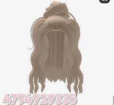 In our case the code/id for this hair item in roblox is 4753967074. Aesthetic Hair Id Codes For Bloxburg