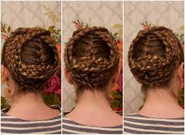 Holiday Hairstyling Crown Braid Wreath Braided Hairstyles Hair Styles Hair Braid Videos
