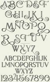 Calligraphy Lettering Alphabet Lettering Fonts Hand Lettering Fonts