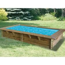 Piscine Bois Azura 3 50 X 2 00 X 0 71 M Liner Bleu Avec Filtre A Cartouche Ubbink 7504791