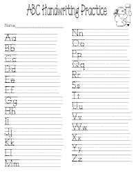 Our printable worksheets are totally free. Kindergarten Handwriting Worksheets Best Coloring Pages For Kids Kids Handwriting Practice Alphabet Writing Practice Writing Practice Worksheets