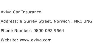 If the details are incorrect or don't meet your requirements, please contact our helpline on (01) 408 4040. Aviva Car Insurance Address Contact Number Of Aviva Car Insurance