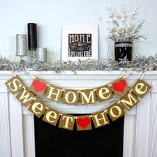 This Banner Is Created With Kraft Chipboard Panels Ivory Letters Are Attached Housewarming Party Favors House Warming Gift Diy Housewarming Party Decorations