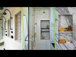 Not all tile shower niche ideas use a range of materials and shapes to make a statement. Modern Bathroom Shower Niche Ideas Recessed Wall Shelf Designs For Perfect Bathroom Youtube