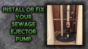 A vacuum ejector, or simply ejector is a type of vacuum pump, which produces vacuum by means of the venturi effect. How To Install A Sewage Ejector Pump Youtube