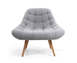 Elevate your home décor with the modern design of this fashionable armchair. Norna Light Grey Upholstered Armchair Just Armchairs