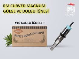 Dragon 10 Kodlu Rm Curved Magnum Kartus Dovme Ignesi Golge Ve Dolgu Icin Cartridge Igne