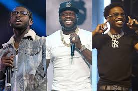 Pop smoke 's posthumous debut album, shoot for the stars aim for the moon , is executive produced by 50 cent. 50 Cent Says New Song With Pop Smoke Roddy Ricch Is Coming Soon Xxl
