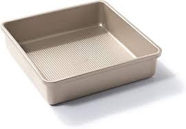 Amazon Com Oxo Good Grips Non Stick Pro Cake Pan Square 9 X 9 Inch Home Kitchen In 2020 Square Cakes Good Grips Cake Pans