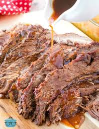 When you slow cook a brisket in the oven, it becomes tender because its connective tissues break down. Crock Pot Bbq Beef Brisket Video The Country Cook