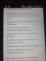 Kalimat retorik biasanya berguna untuk memberikan ungkapan penegas dan semangat dalam sebuah demo ataupun orasi. Buatlah 5 Kalimat Tanya Retorik Brainly Co Id
