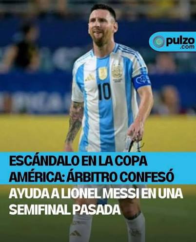 El mundo ya se dió cuenta de las ayudas a Messi