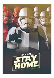 Please Stay Home Covid2019 Cristhian Hova Imaginaryjedi Star Wars Images Star Wars Jokes Star Wars Universe