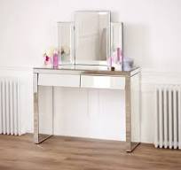 High Quality Living Room Furniture Dressing Table with Mirror and Drawers
