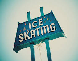 Ice Skating Sign Culver City Ice Arena Mid Century Wall Art Etsy Vintage Ice Skating Ice Skating Ice Skating Rink