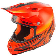 Fly Racing F2 Carbon Mips Cold Weather Shield Helmet Hi Vis Orange