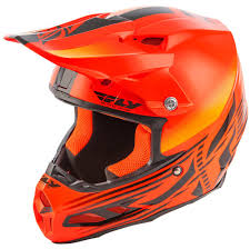 fly racing f2 carbon mips cold weather shield helmet hi vis orange