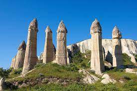 The Fairy Chimneys Of Love Valley Cappadocia Turkey Download As Royalty Free Photos Of Buy Photo Wall Art P Cappadocia Europe Landmarks Ancient Discoveries