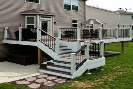 Photo Galleries Trex Decks Rock Solid Builders Inc Deck Designs Backyard Deck Staircase Backyard Patio Designs