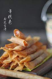 厨苑食谱 年糕卷 nian gao rolls cemilan kue kering keripik
