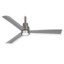 This sleek outdoor ceiling fan's blades have a subtle. Simple 52 Ceiling Fan Minka Aire F787 Sl Silver Finish Lamps Light Fixtures Tools Home Improvement Ekbotefurniture Com