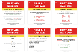 Cue sheets are hard to find these days. First Aid Flashcards First Aid For Free