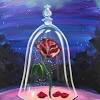 Buy long lasting single stem rose in a glass dome from our exotic collection. 1