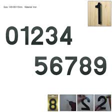 Maybe you would like to learn more about one of these? China 6 Inch 145mm Big Modern House Number Hotel Home Door Room Number Outdoor Address Plaque Iron China House Number Address Plaque