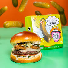 Add 2 burgers, tomato and sauce. Nervo Collaborates With Umami Burger On New Pickle Burger