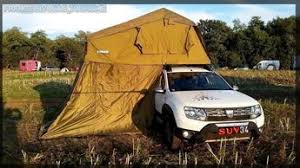 Tente De Toit Sur Duster 4wd Rooftop Tent Avec Dressing Grand Auvent Ferme Pour Isoler La Monte D Echelle King Toure Camping En Tente Tente De Toit Tourisme
