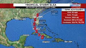 Information provided by the national hurricane center (nhc). Track Models Updates Elsa Remains A Tropical Storm On Projected Path To Florida
