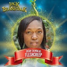 🌟 Cast Announcement 🌟 We're thrilled to reveal that the brilliantly  talented Susan Salmon will be bringing the dastardly Fleshcreep to life in  Jack and the Beanstalk! A RADA-trained actor with an