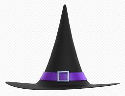 Hd Realistic Witch Hat Illustration Halloween Png Witch Hat Png Witch
